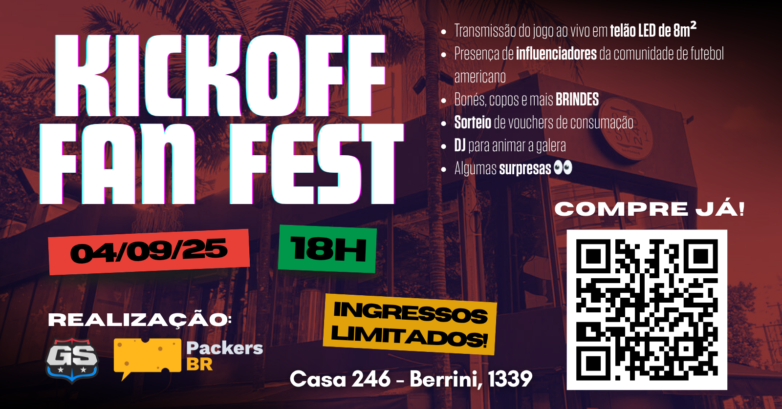 Kickoff Fan Fest 2025 | 2° Edição