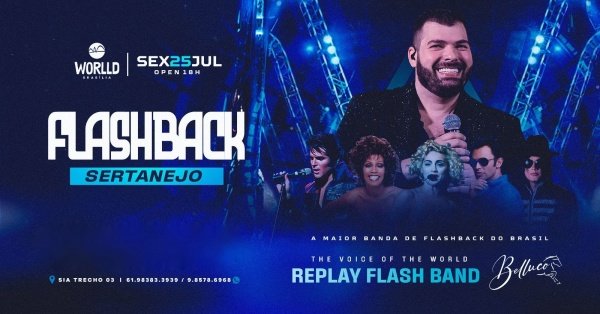 Imagem do evento FLASH SERTANEJO| Worlld Brasília