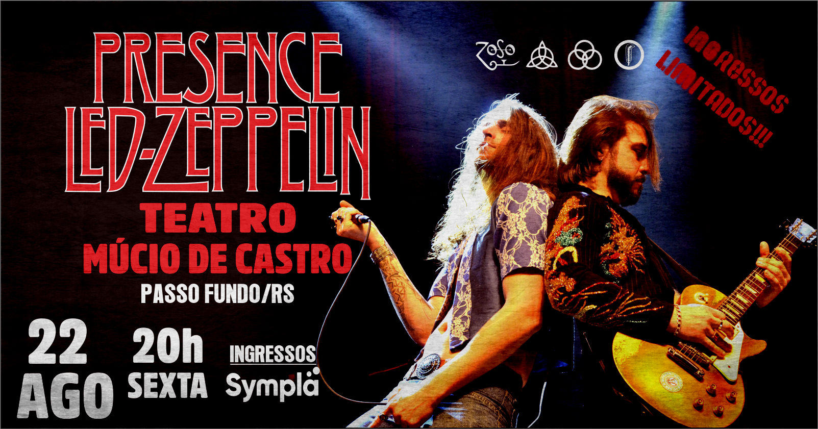 Presence Led Zeppelin em Passo Fundo