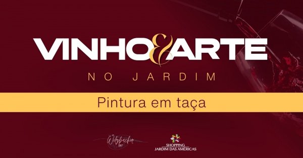 Imagem do evento Vinho & Arte No Jardim | Experiência Imersiva de Pintura em Taça