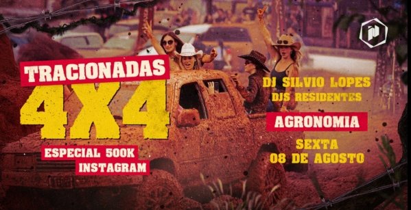 Imagem do evento IN HOUSE - AGRÔNOMIA TRACIONADAS 4X4 - 08/08/25