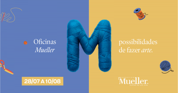 Imagem do evento OFICINAS MUELLER + ATELIÊ SOMOS