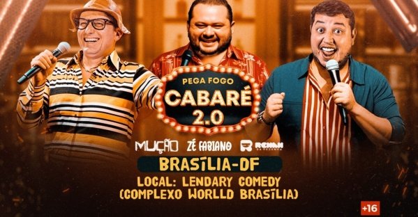 Imagem do evento MUÇÃO | RENAN DA RESENHA e ZÉ FABIANO | 27 JULHO | BRASÍLIA