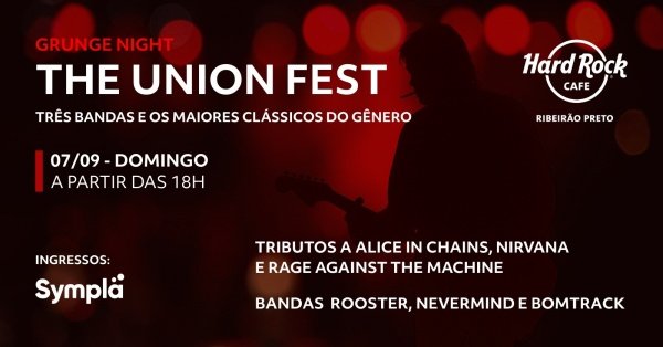 Imagem do evento The Union - Hard Rock Cafe