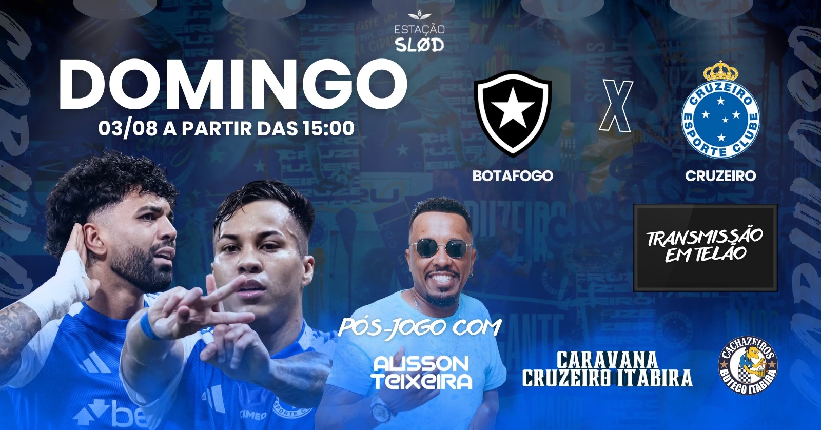 Futebol na Estação - Botafogo x Cruzeiro