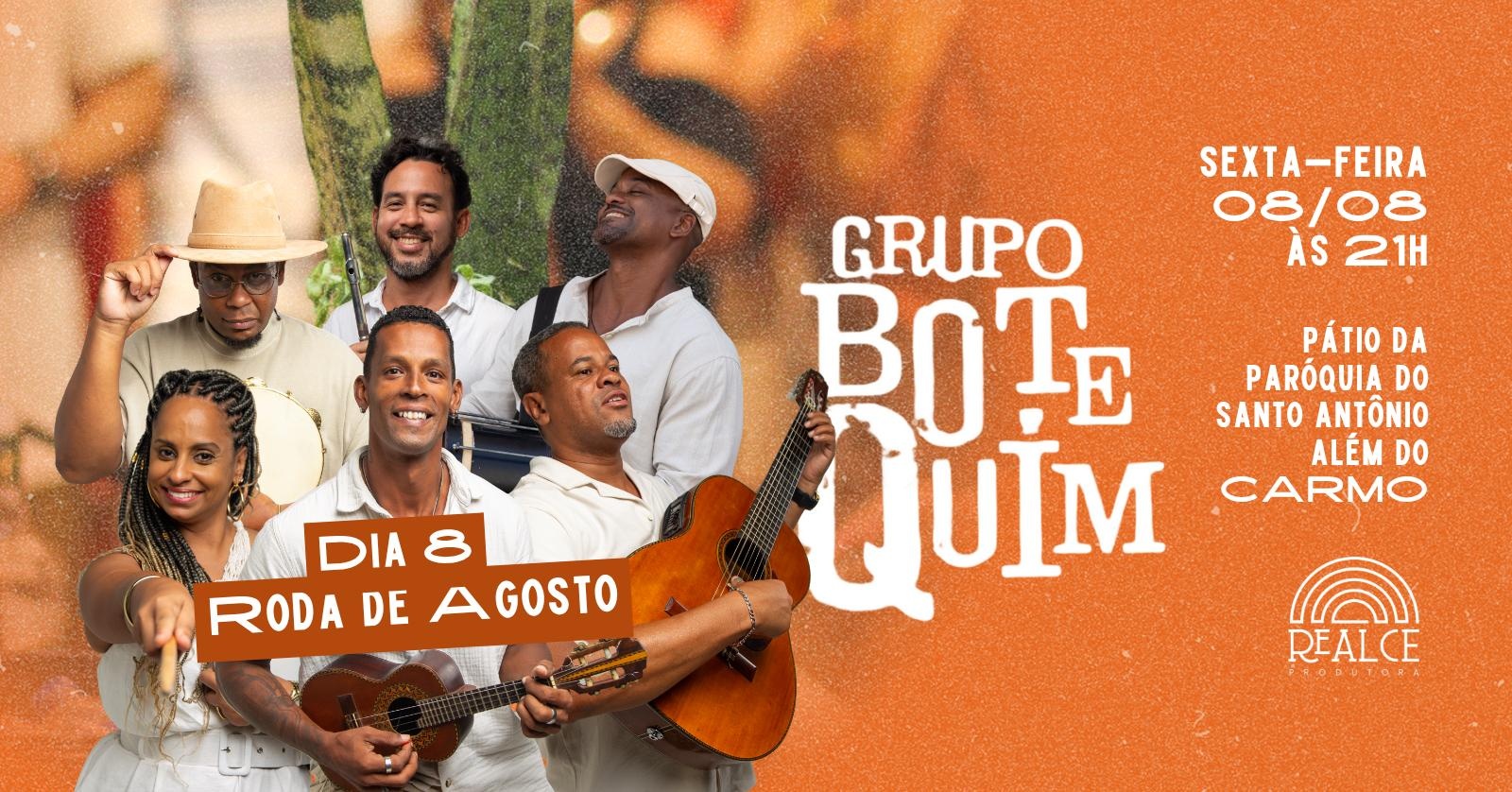 Roda de Samba do Grupo Botequim - Edição de agosto