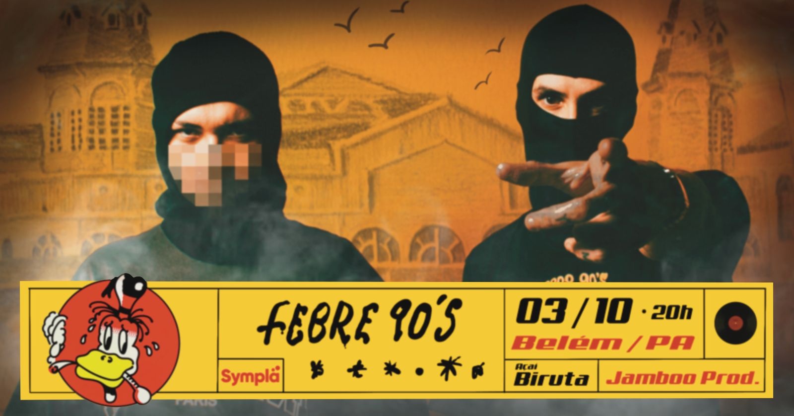 Febre90's em Belém