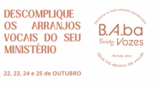Imagem do evento B A BA DA DIVISÃO DE VOZES - Terceira edição