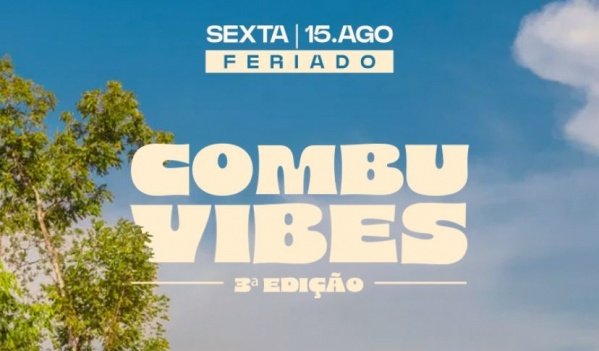 Banner COMBU VIBES  3° EDIÇÃO
