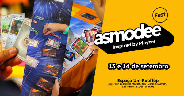 Banner DIA 2: ASMODEE FEST (5ª Edição) – TCG Arena