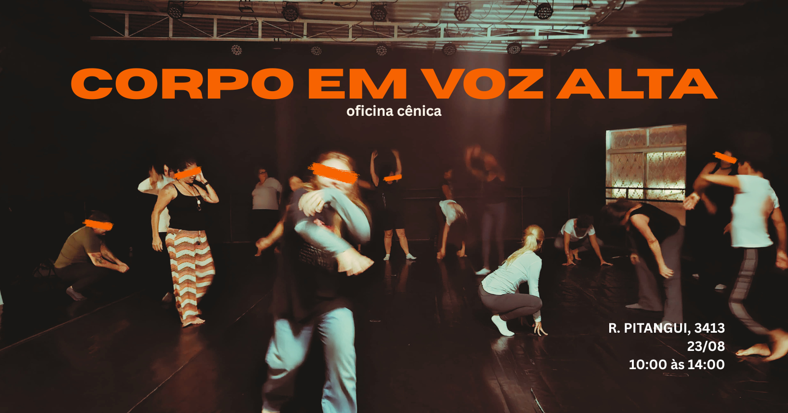 CORPO EM VOZ ALTA - Oficina Cênica