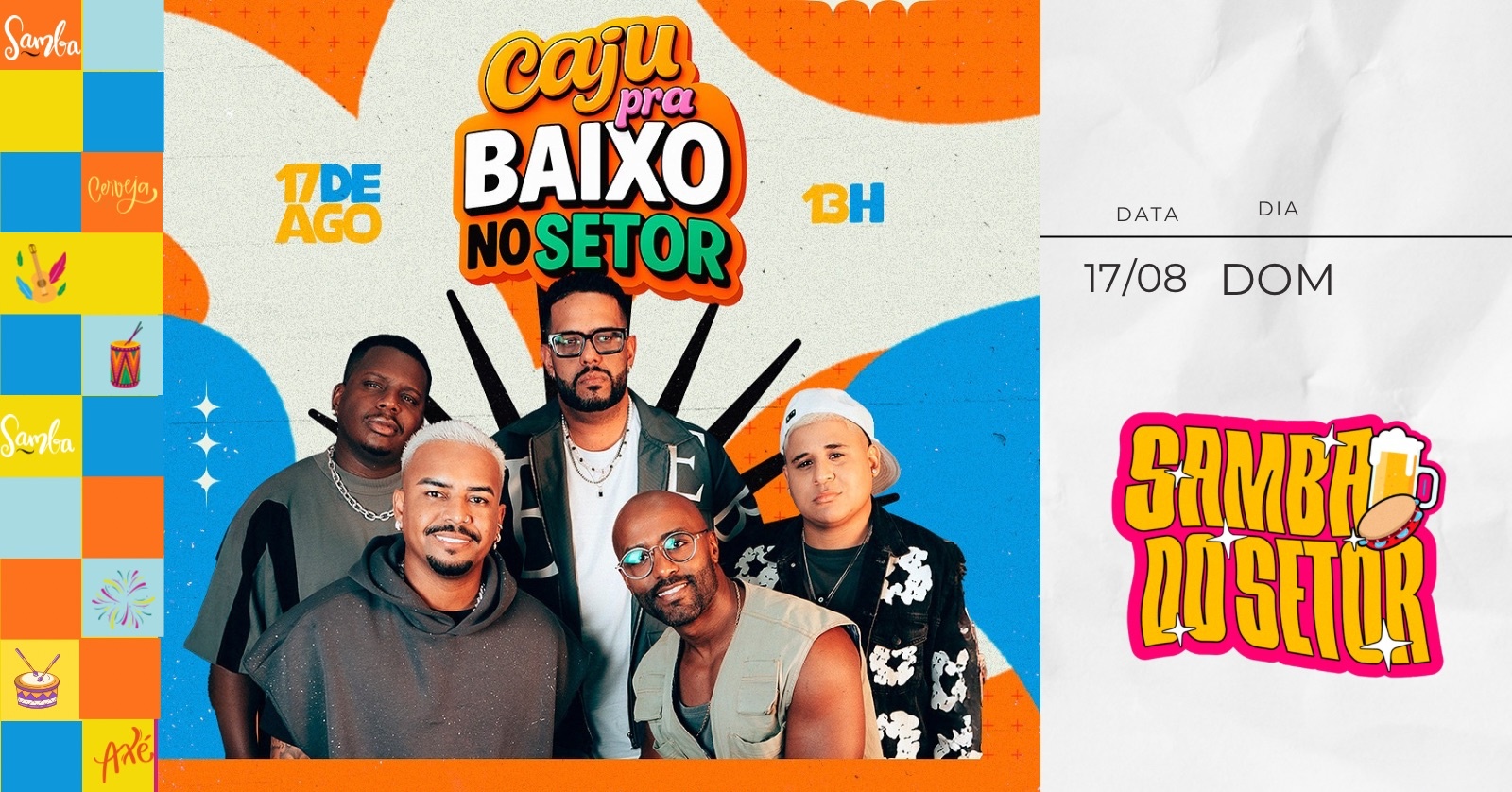 Caju Pra Baixo no Setor em Salvador
