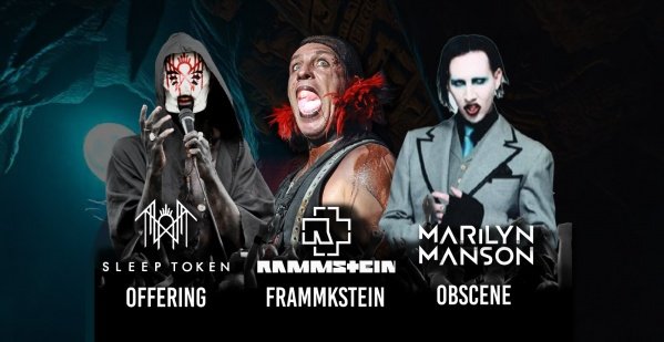 02/08 - Monster Fest: Rammstein, Marilyn Manson e Sleep Token