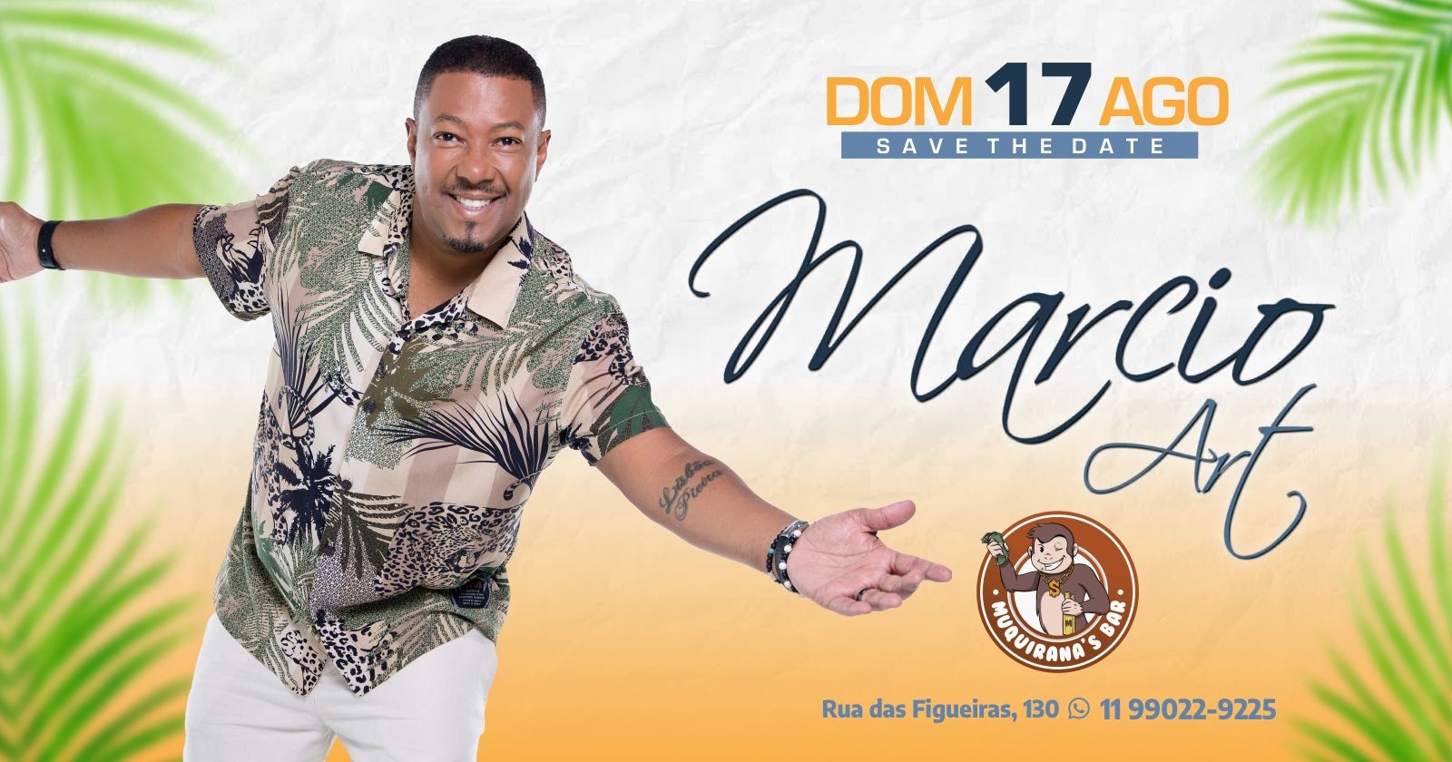 Marcio Art no Muquiranas! em Santo André