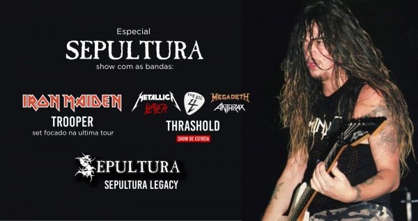 01/08 - Especial Sepultura: Iron Maiden, Metallica, Megadeth, Sepultura, Anthrax, Slayer