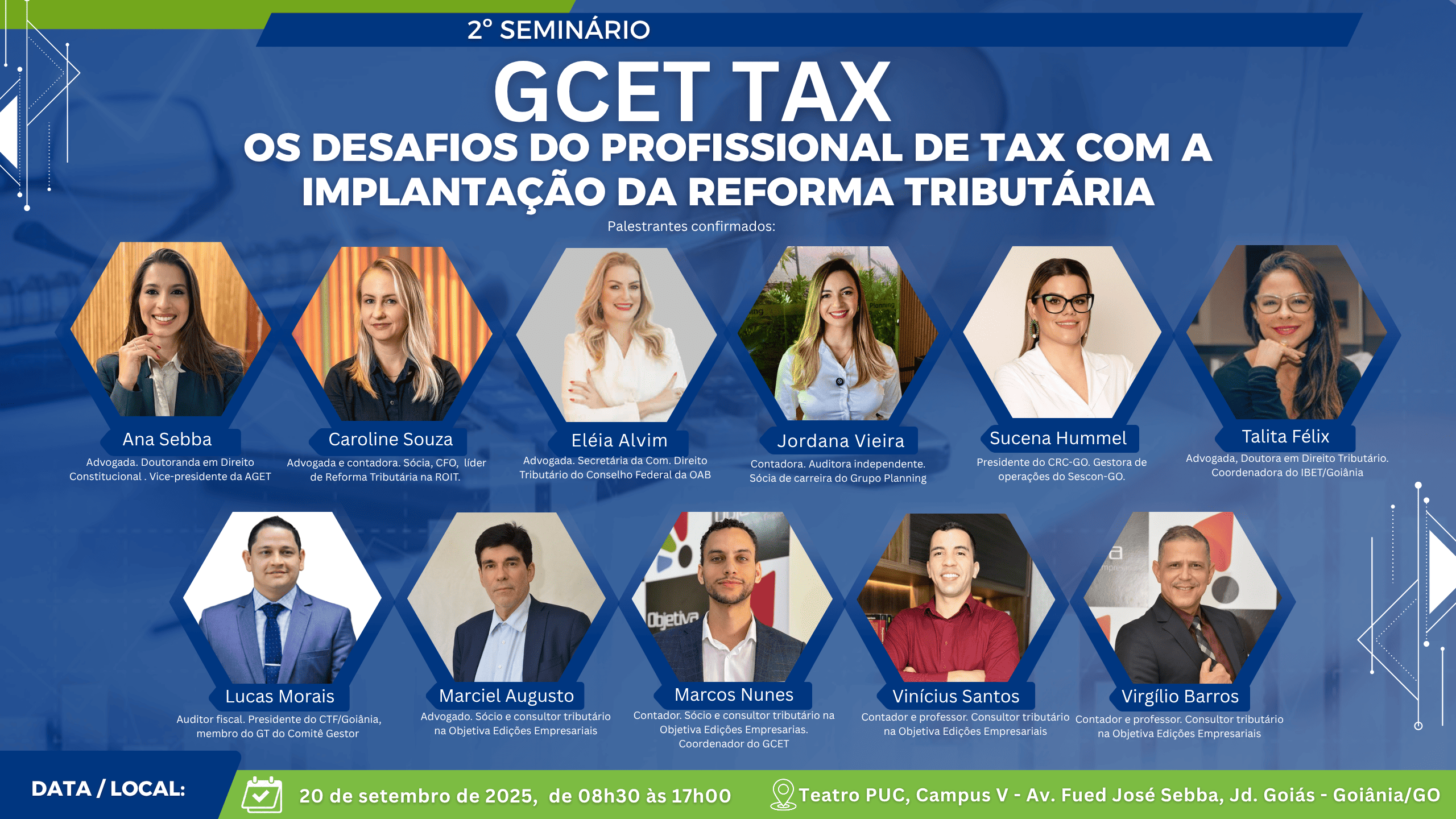 2º Seminário GCET TAX - Os desafios do profissional de Tax com a implantação da Reforma Tributária