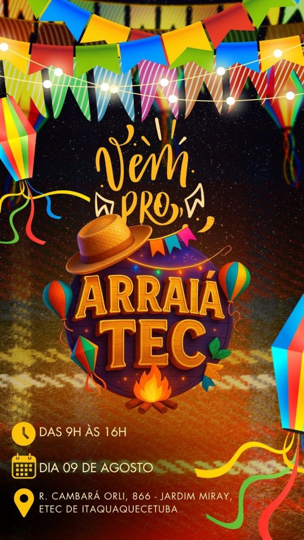 Imagem do evento Arraiá Tec