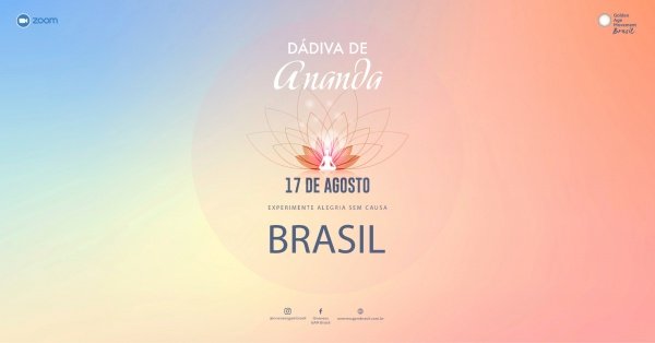 Imagem do evento A Dádiva de Ananda AGOSTO 2025