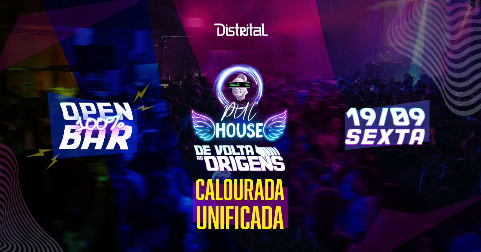 PUC HOUSE - CALOURAD UNIFICADA - OPEN BAR