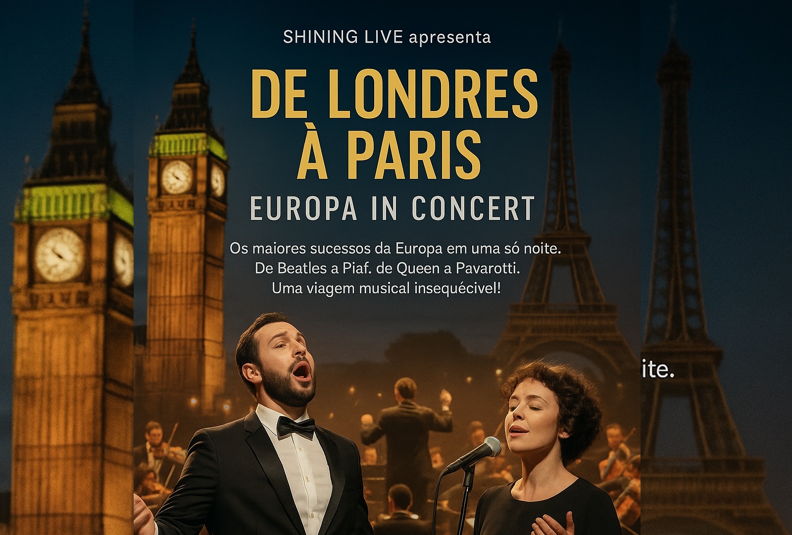 De Londres a Paris: Europa in Concert