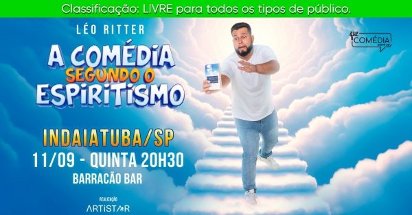 Imagem do evento LÉO RITTER em INDAIATUBA - Stand up Comedy