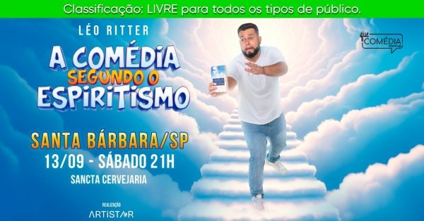 Imagem do evento LÉO RITTER em SANTA BARBARA D’OESTE - STAND UP COMEDY