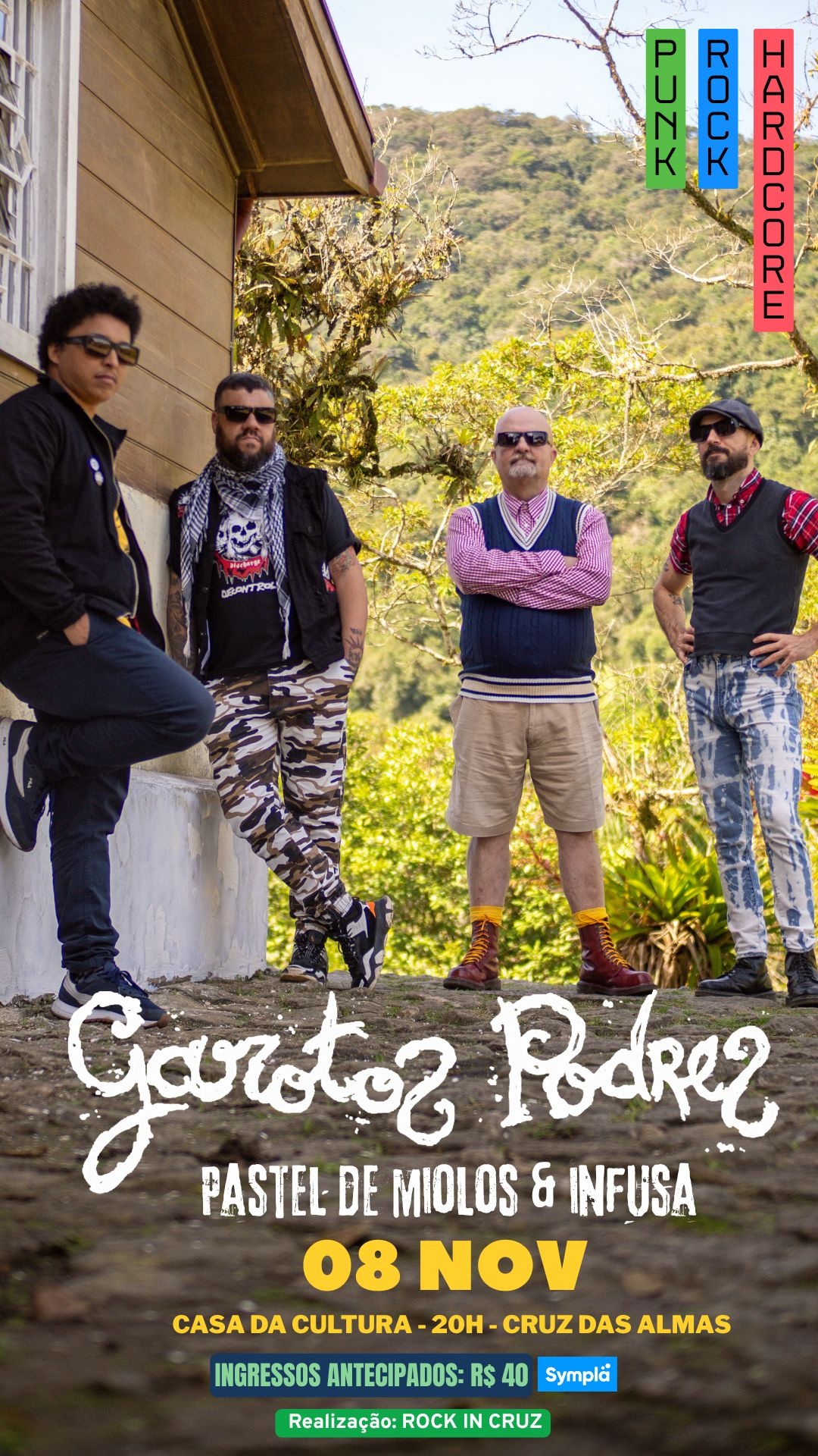 GAROTOS PODRES EM CRUZ