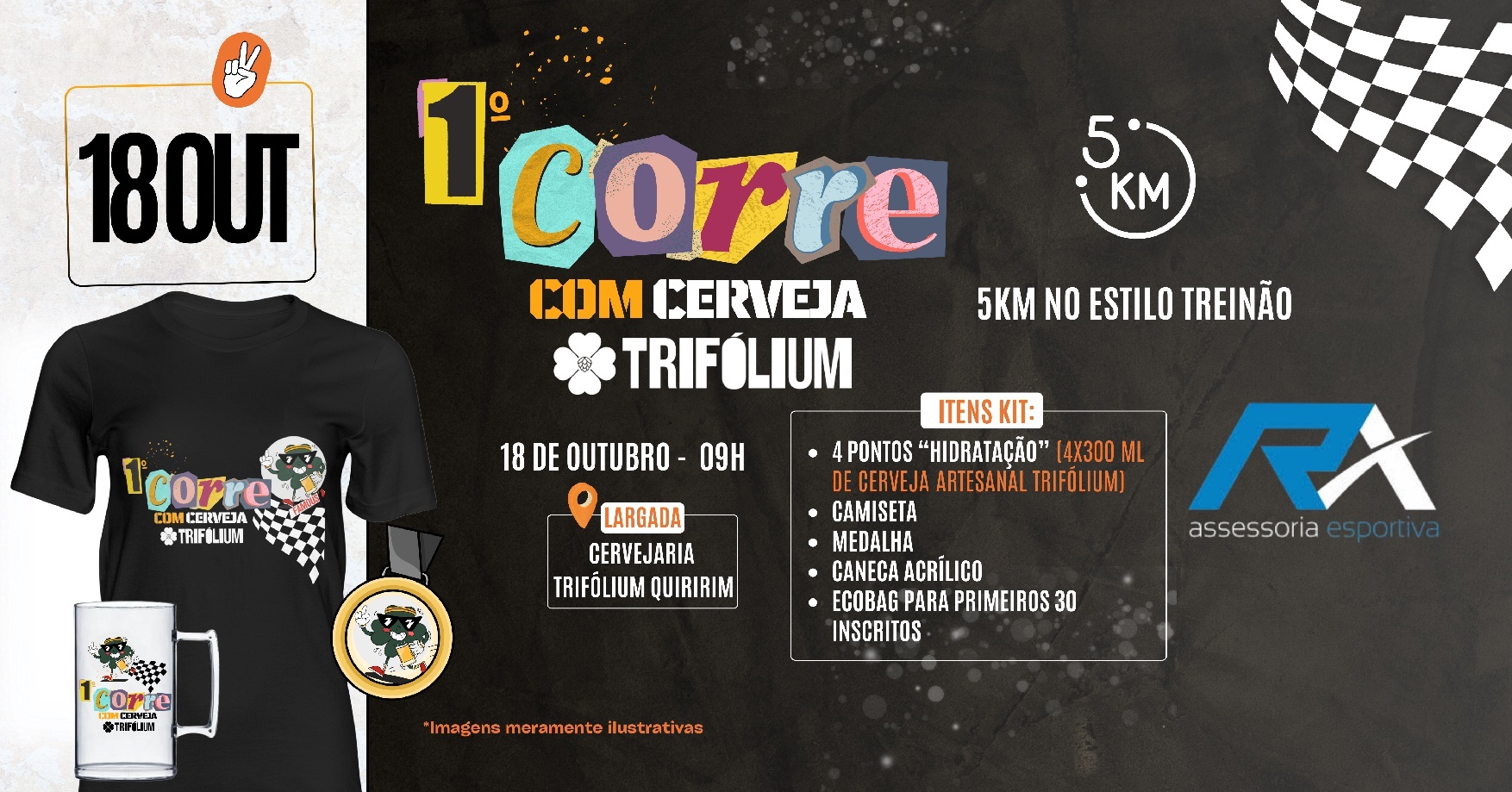 1º Corre com Cerveja Trifólium