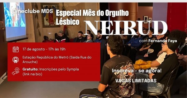 Imagem do evento Cineclube MDS - "Neirud" de Fernanda Faya