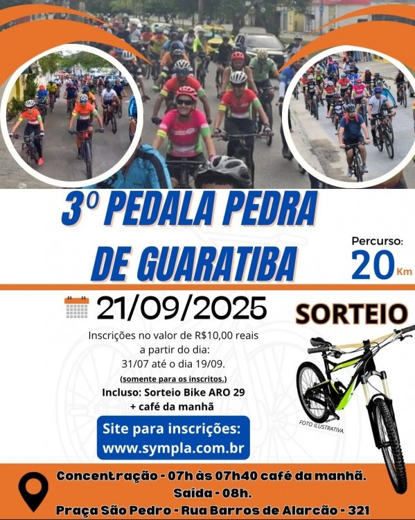 Banner Pedala Pedra de Guaratiba 21/09/25