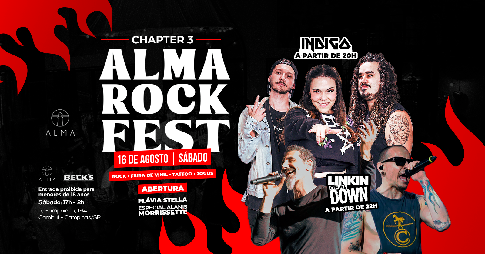 3ª Edição do Alma Rock Fest  no Alma Campinas