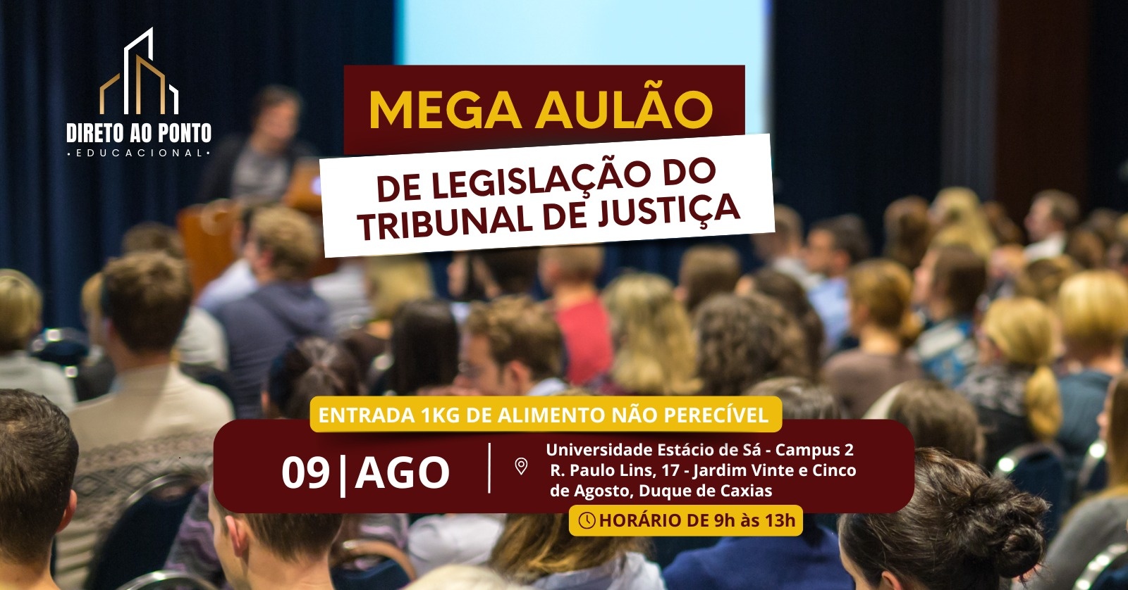 Mega Aulão de Legislação do Tribunal de Justiça do RJ
