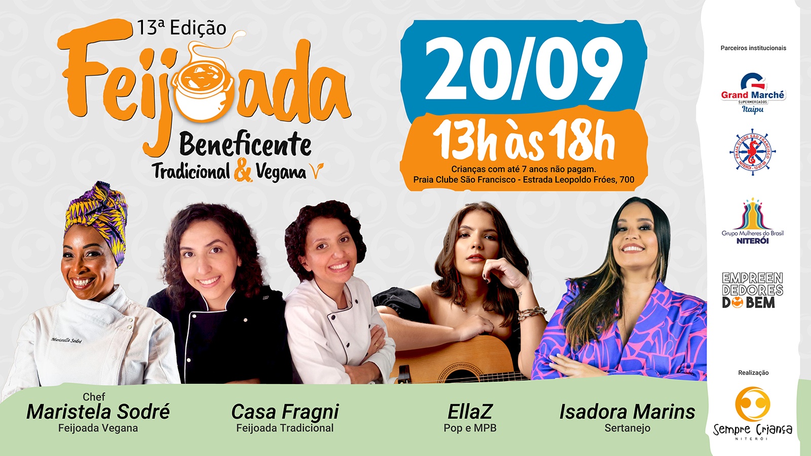 13a. Feijoada Sempre Criança