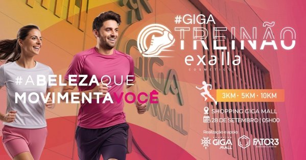 Imagem do evento GIGA TREINÃO DA EXALLA - 24 ANOS DA EXALLA!