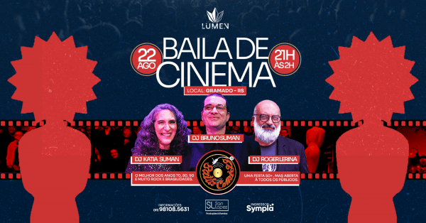 Baila de Cinema - Baila Comigo Gramado em Gramado - Sympla