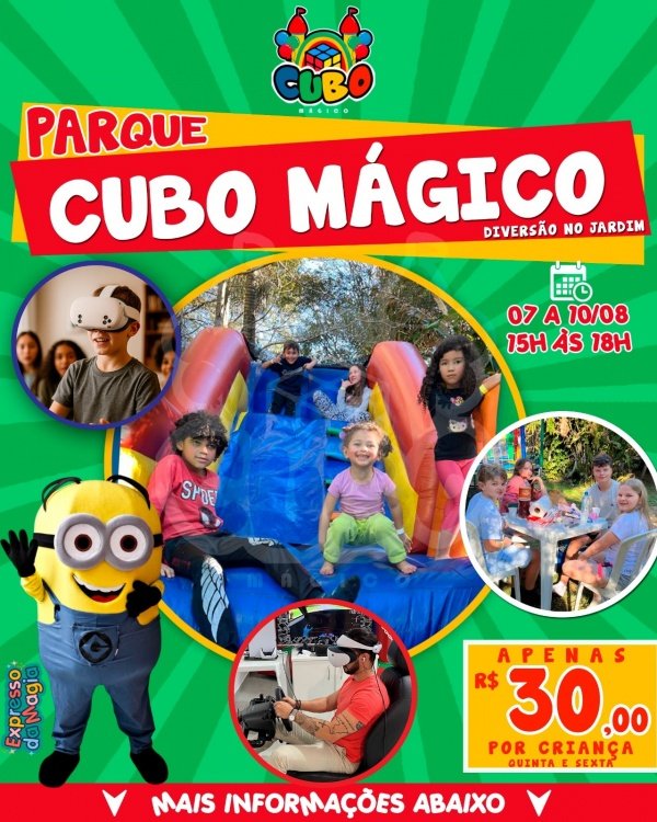 Banner PARQUE CUBO MÁGICO
