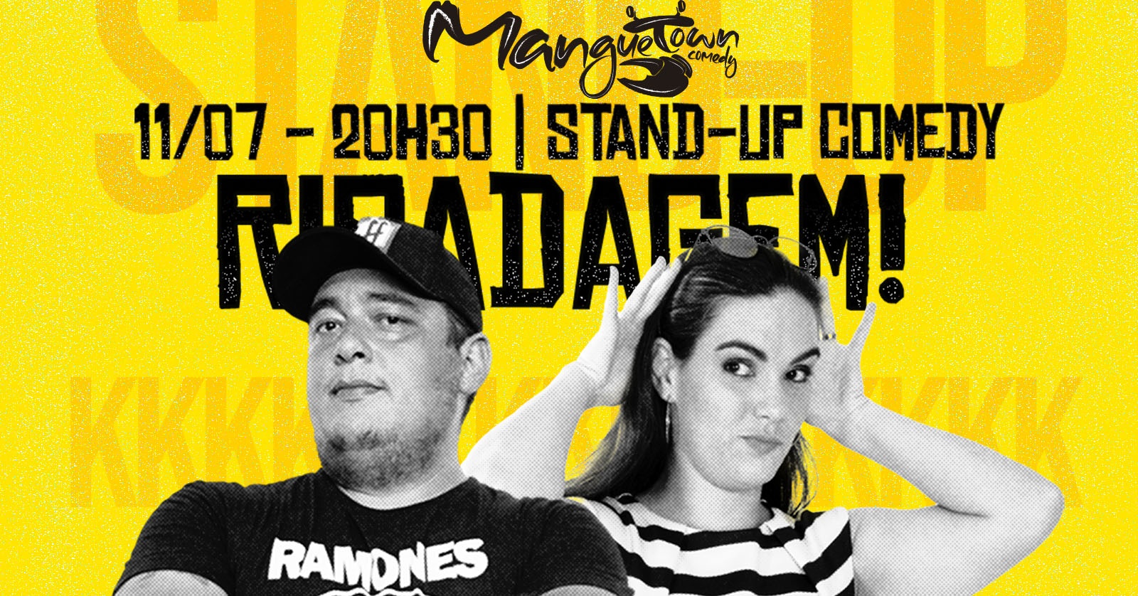 RISADAGEM! com Júlio Galvão e Érica Ferrer (stand-up comedy)
