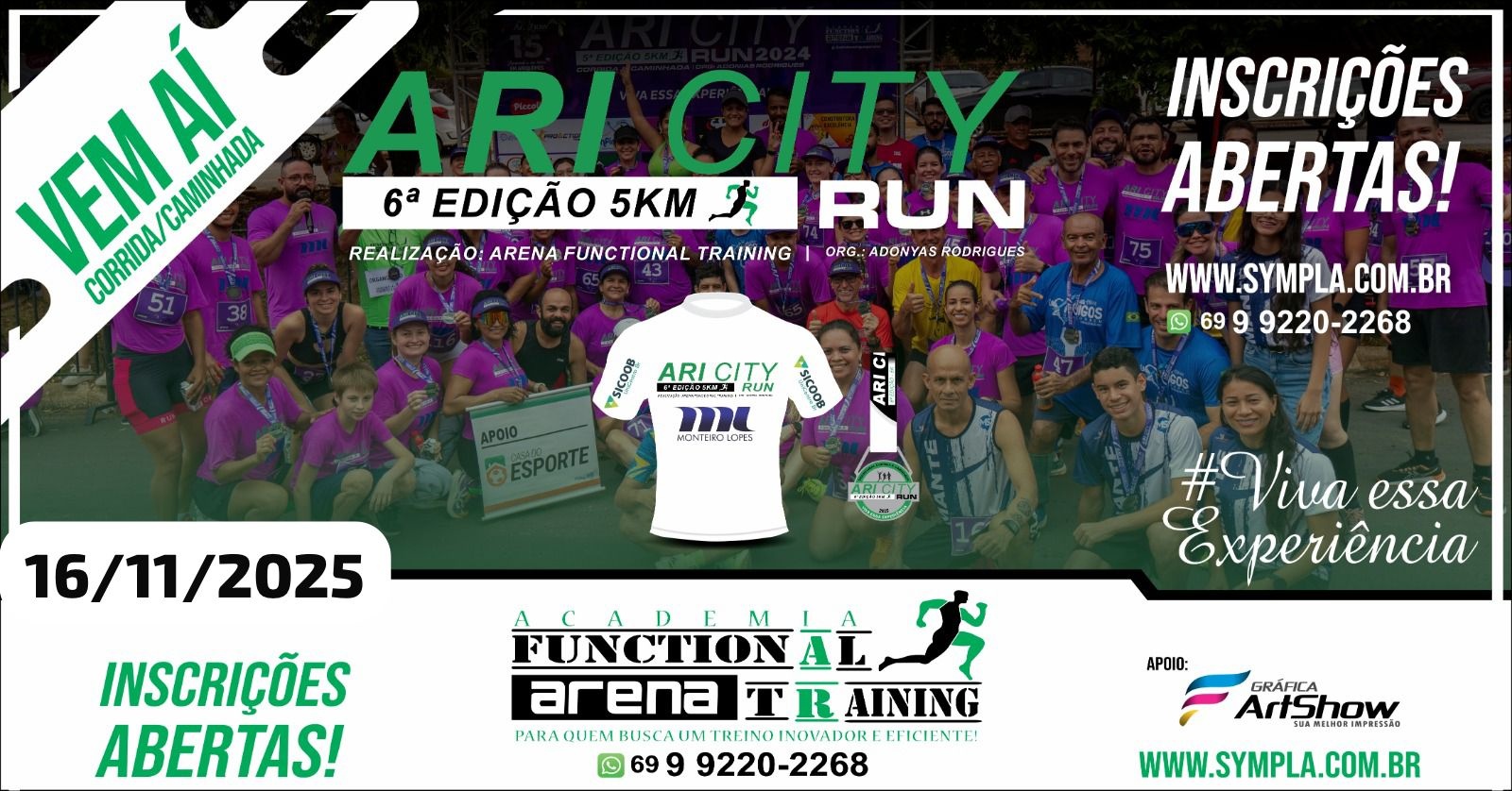 6ª EDIÇÃO ARI CITY RUN 2025