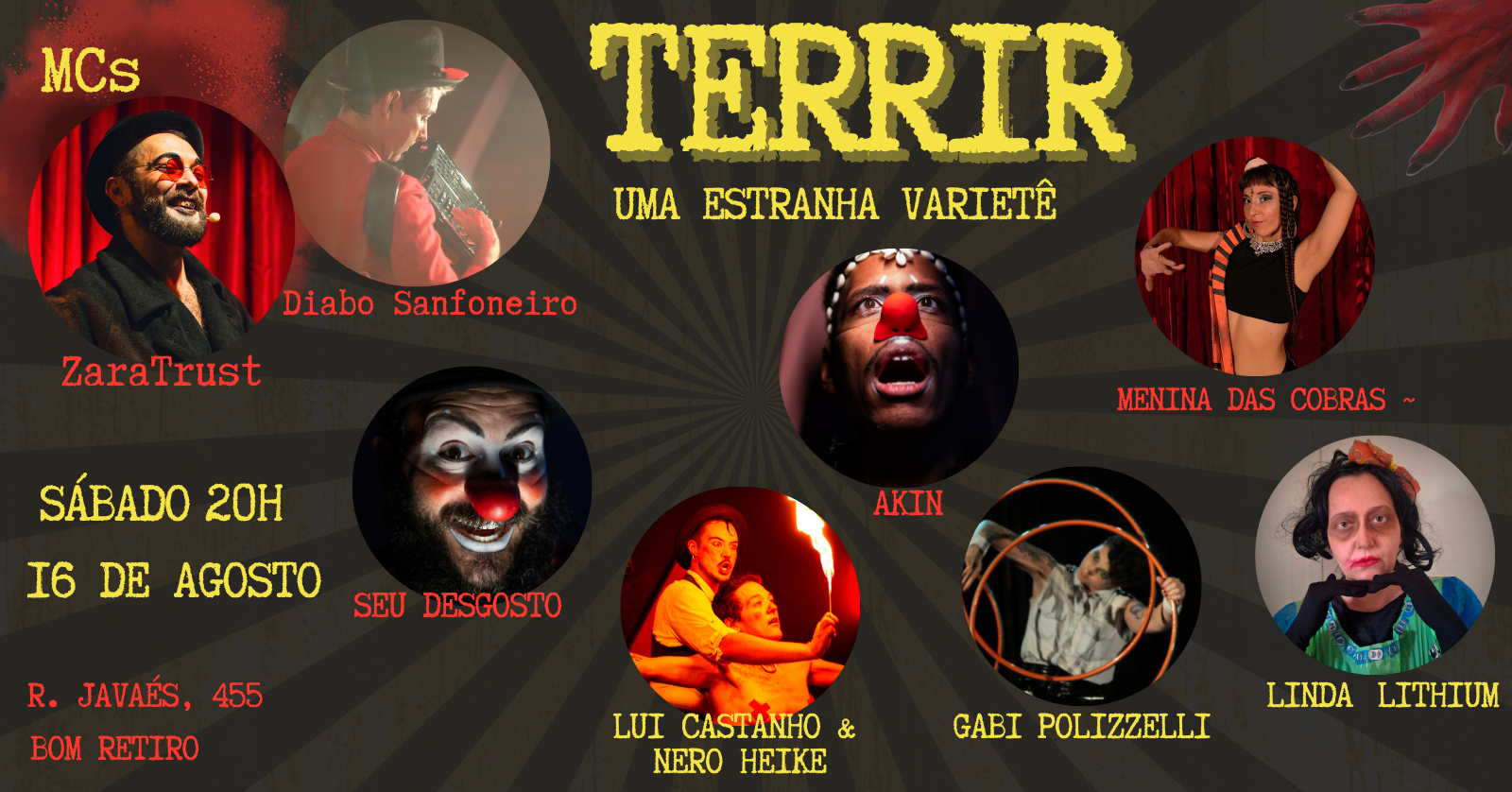 *Terrir: Uma Estranha Varietê - 11ª Edição*
