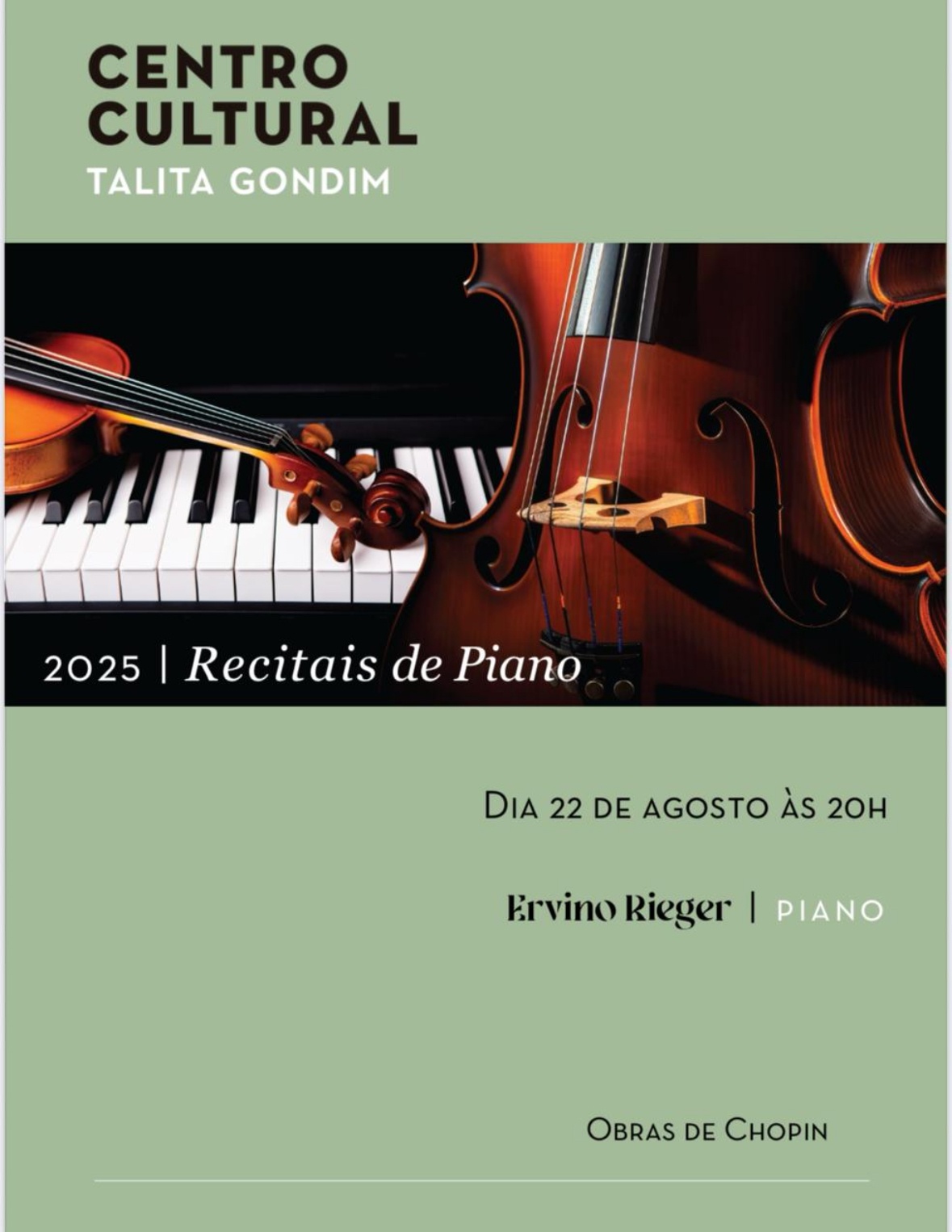 Recital de Piano Ervino Rieger