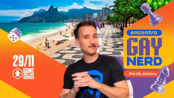 Imagem do evento 3o Encontro do Gay Nerd no Rio de Janeiro!