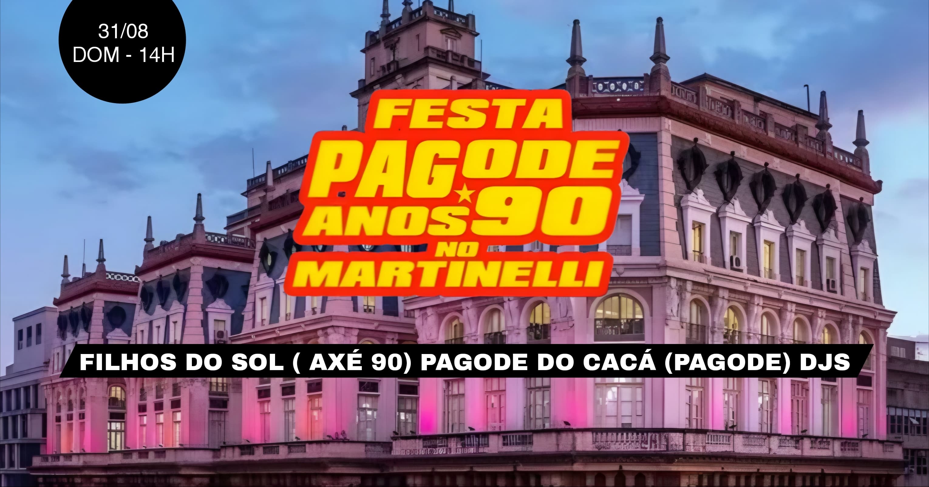 PAGODE 90 no Edifício Martinelli | 31.08