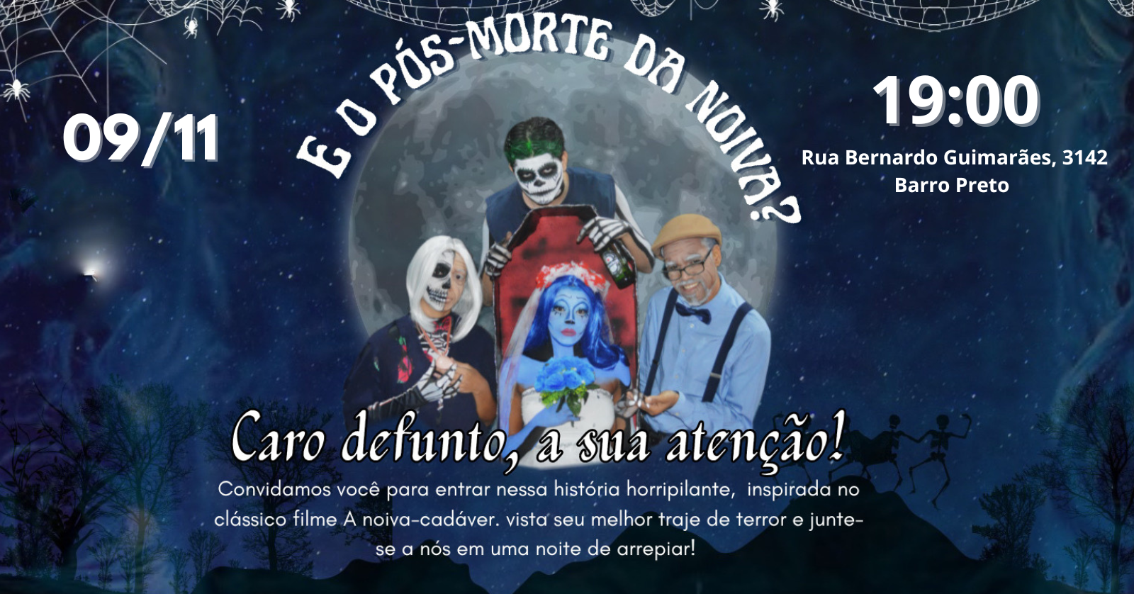 E O PÓS-MORTE DA NOIVA?