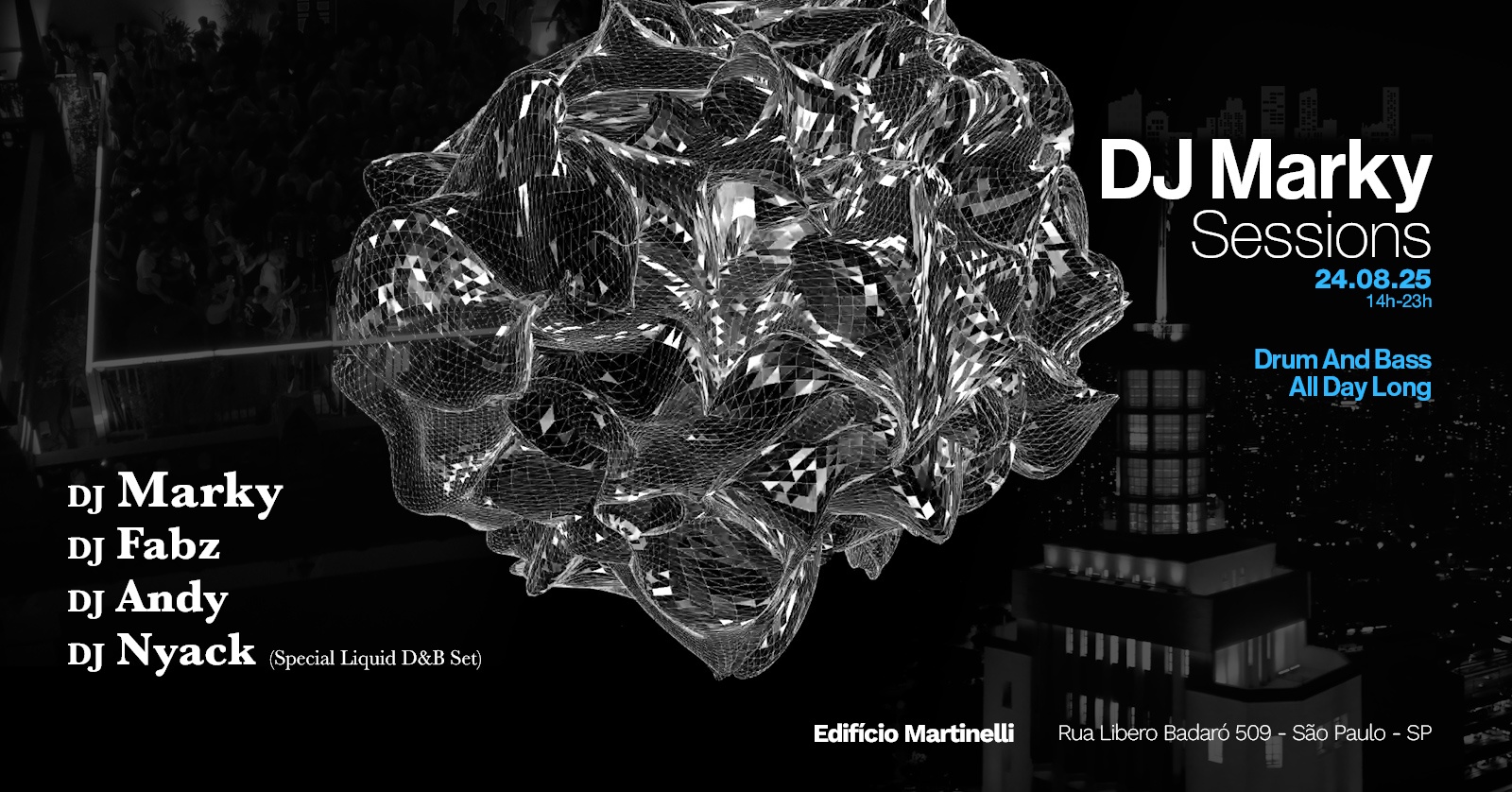 DJ MARKY no Edifício Martinelli! | 24.08