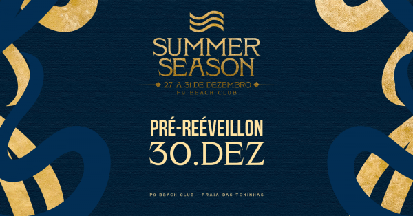 Imagem do evento Pré Réveillon P9 Ubatuba