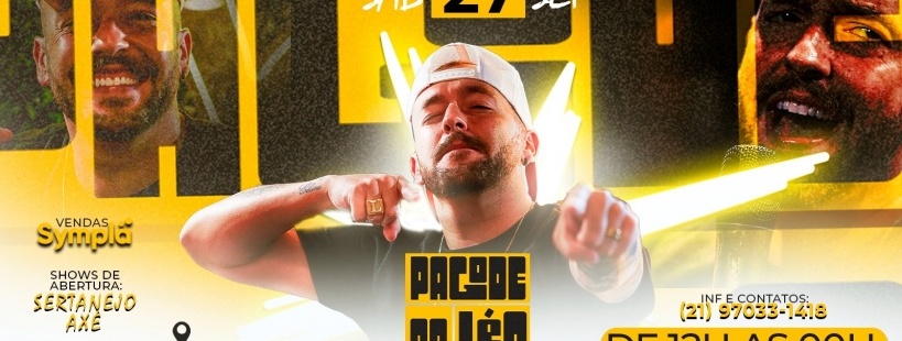 Pagode AO LÉO em Rio de Janeiro - Sympla