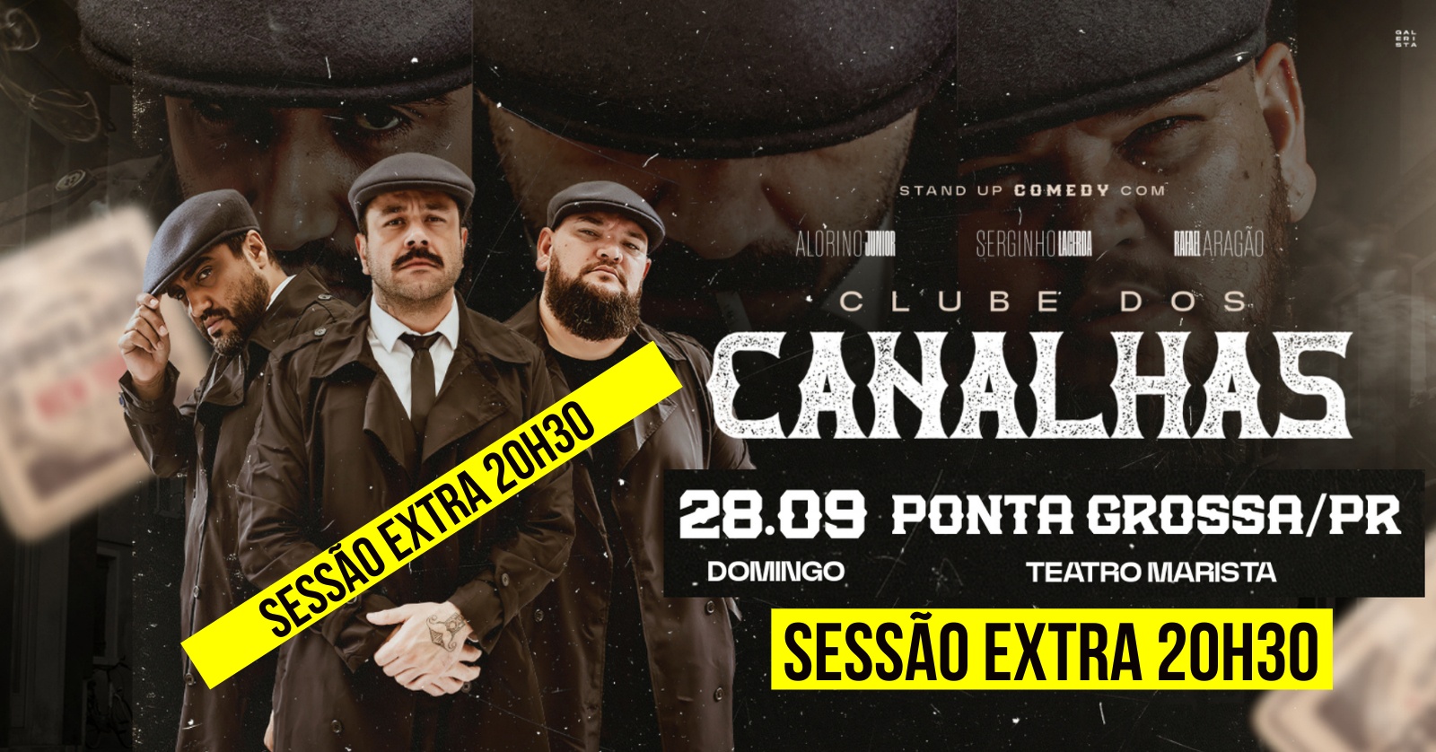 Ponta Grossa - Clube dos Canalhas Sessão Extra 20h30