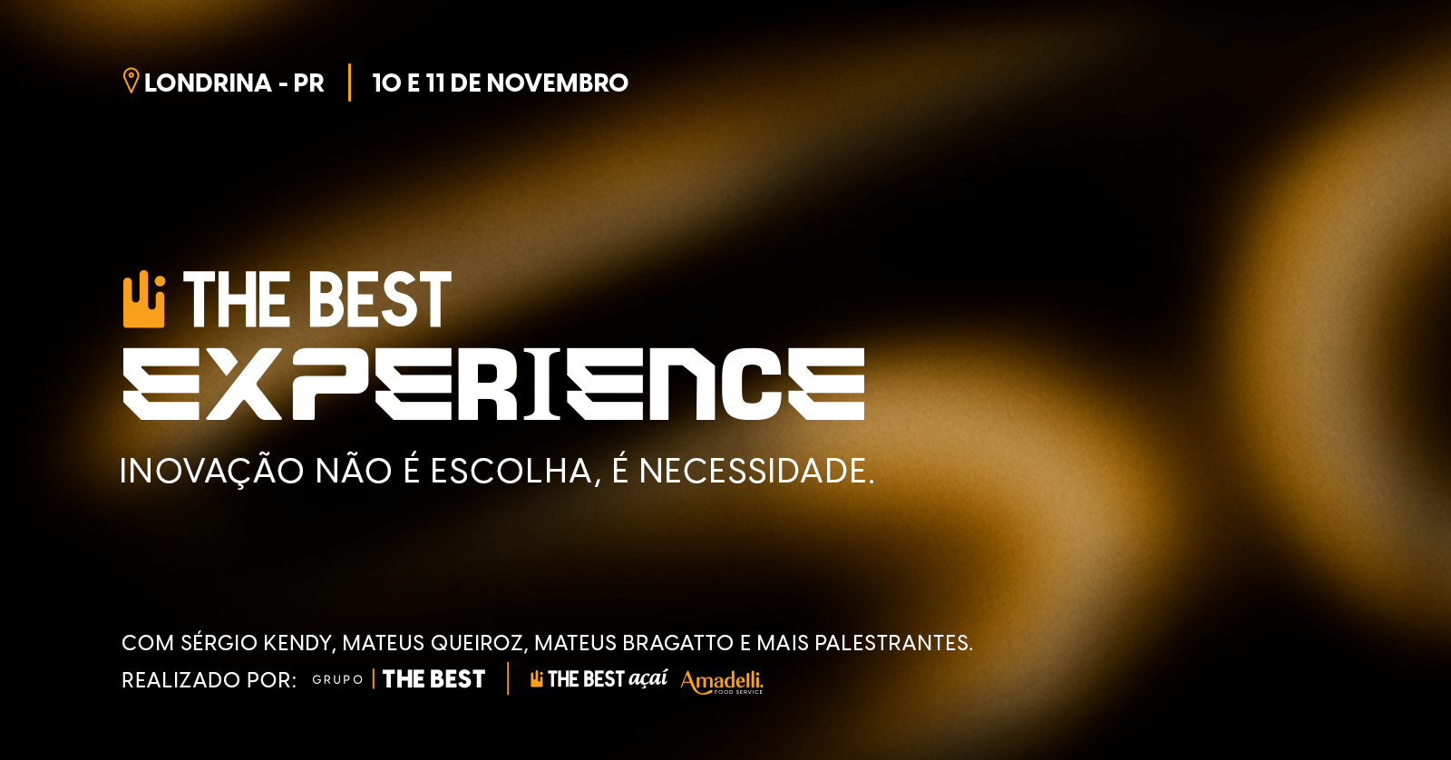 THE BEST EXPERIENCE - 3° EDIÇÃO