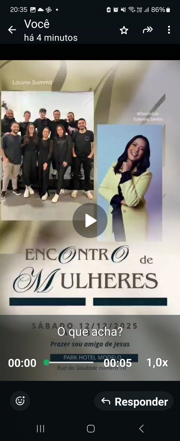 Imagem do evento ENCONTRO DE MULHERES