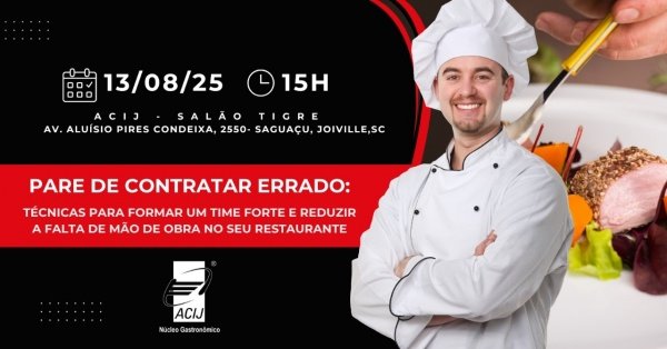 Imagem do evento Pare de Contratar Errado! Técnicas para formar um time forte e reduzir a falta de mão de obra no se